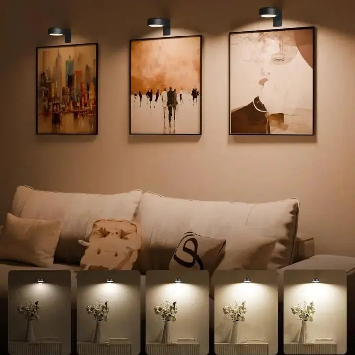 BowLift | Magnetic LED Picture Light – Perfectly staging your works