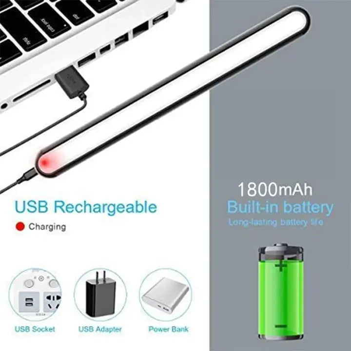 BowLift | Magnetic LED Touch Lamp – elegant, rechargeable & compact