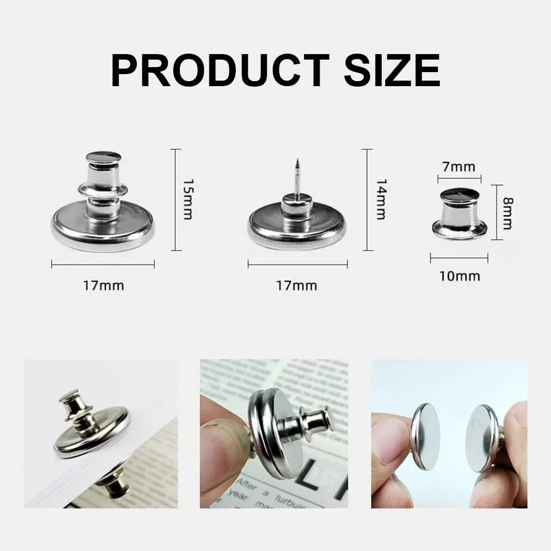 BowLift | Magnetic Curtain Clips – Lightproof Clips made of Durable Alloy