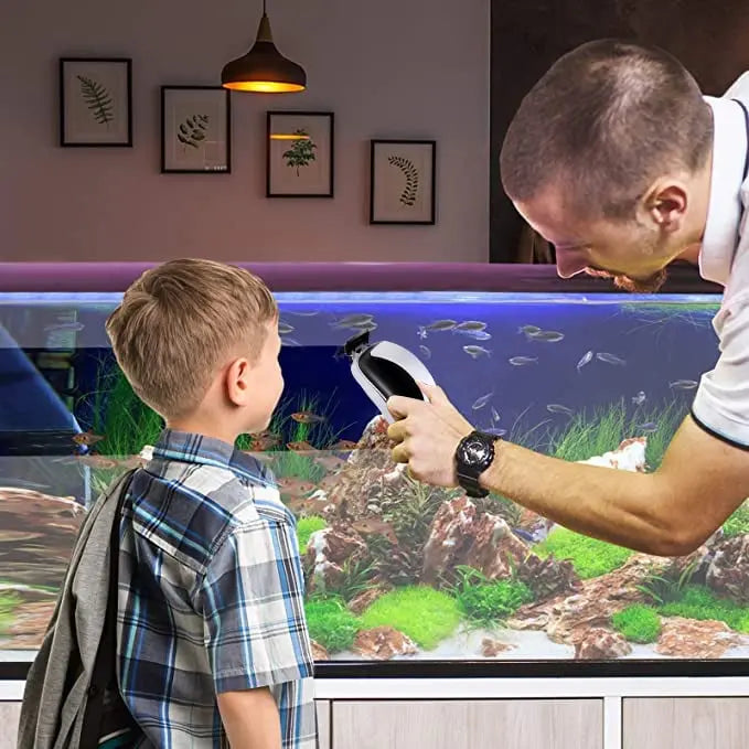 BowLift | Magnetic Aquarium Cleaner – Floating Algae Remover for Glass Tanks