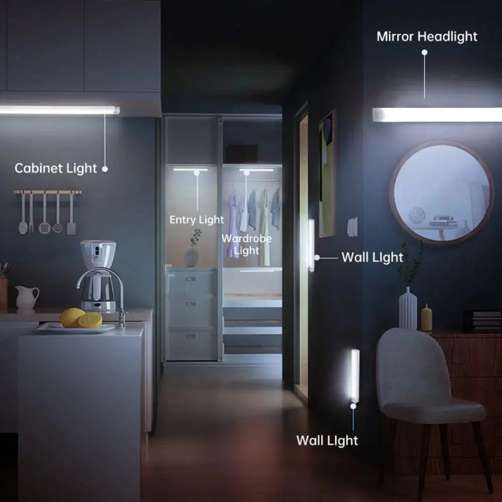 BowLift | Magnetic Motion Sensor LED Light — Rechargeable Hands-Free Lighting