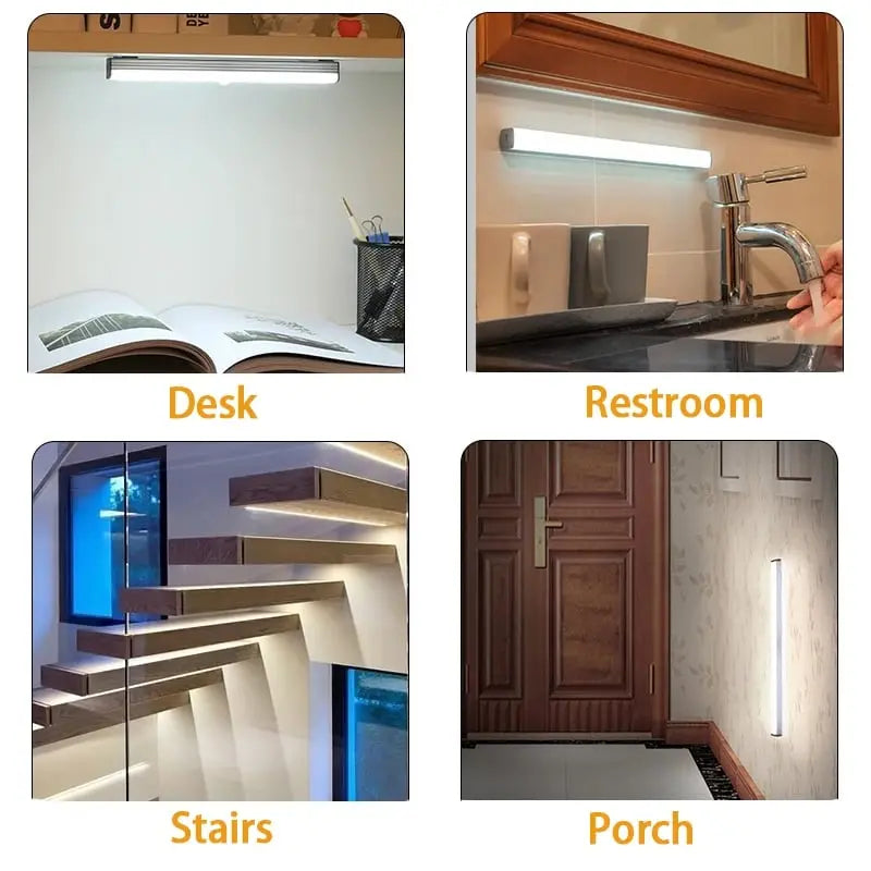 BowLift | Magnetic Motion Sensor LED Light — Rechargeable Hands-Free Lighting