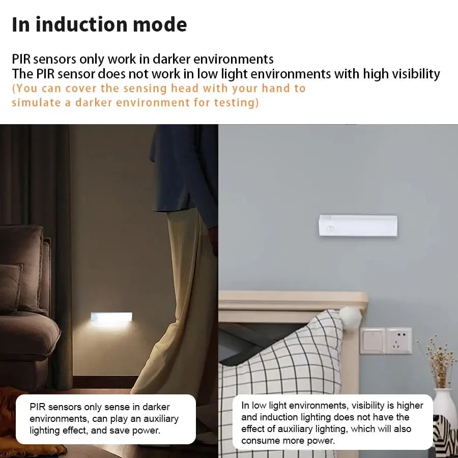 BowLift | Magnetic Motion Sensor LED Light — Rechargeable Hands-Free Lighting
