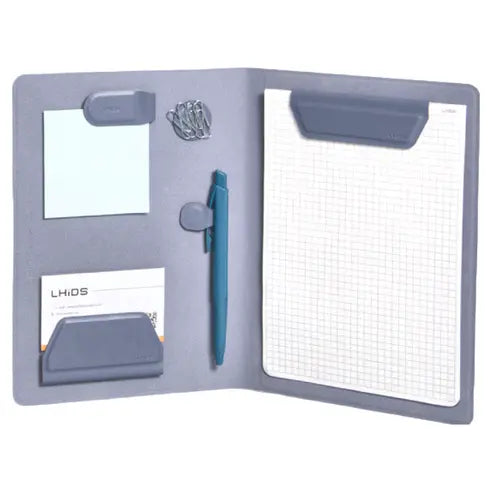 BowLift | Magnetic Business Portfolio A5 – Organizer with Clipboard & Accessories