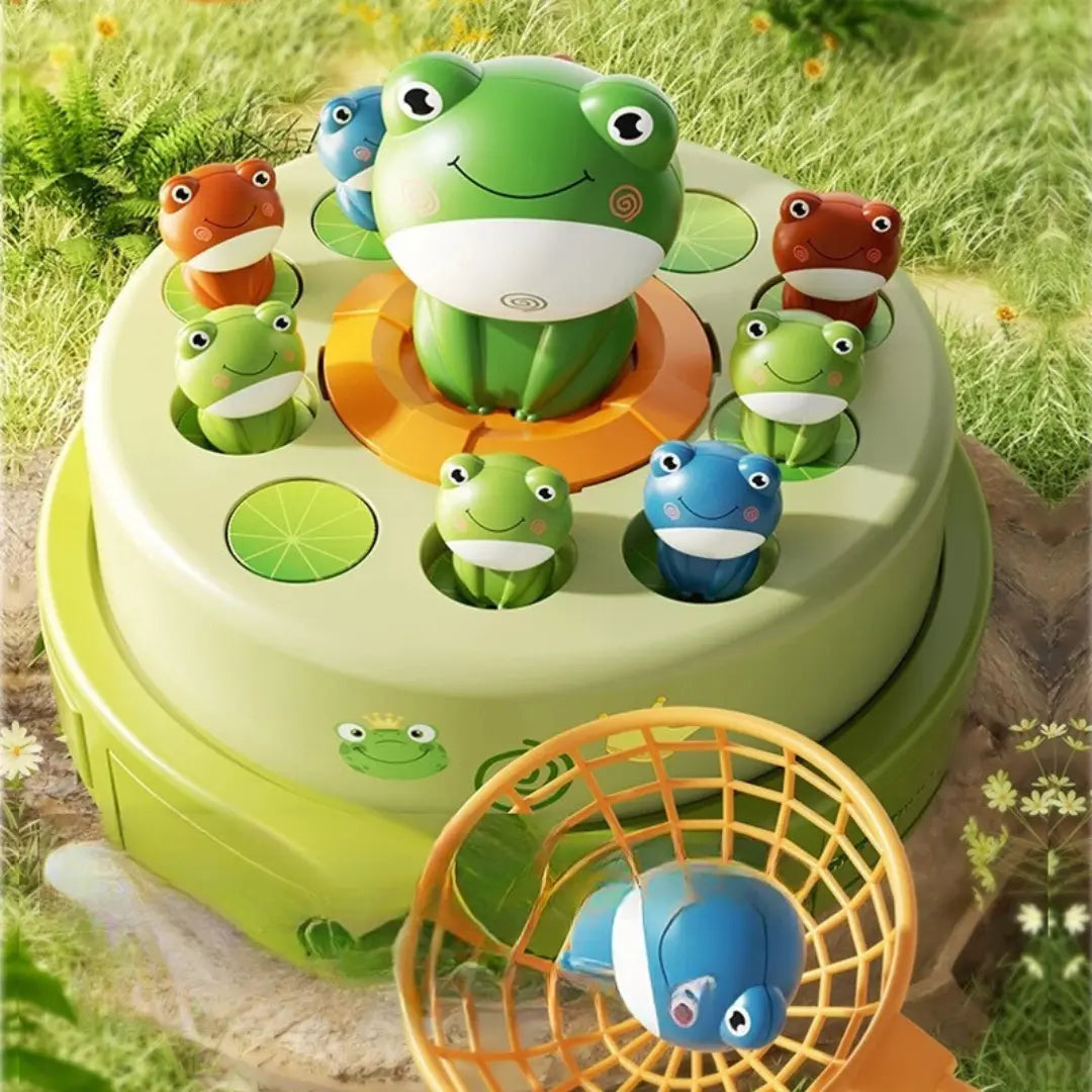 BowLift | Magnetic Frog Stacking Game for Kids