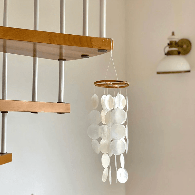 BowLift | ShellDreams Handcrafted Baby Room Wind Chime | Shell Mobile | Soothing Sounds