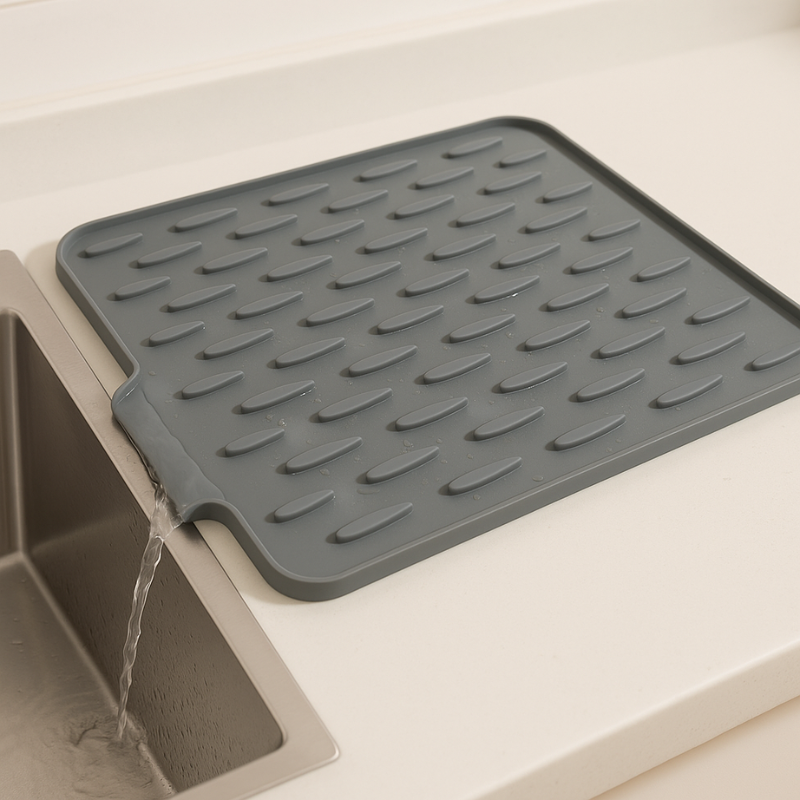 BowLift | Heat-Proof Silicone Drying Mat | Fast Drying, Slip-Free & Space-Saving for Kitchen Organization