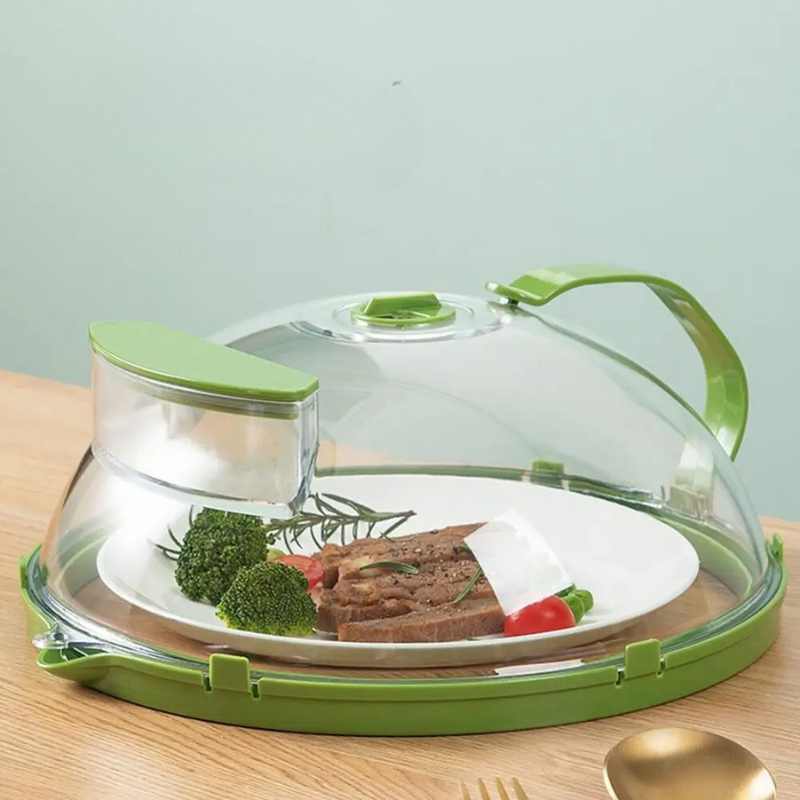 BowLift | Handy Microwave Cover | Locks in Moisture, Safe Handle & Versatile for Home, Dorms, and Apartments