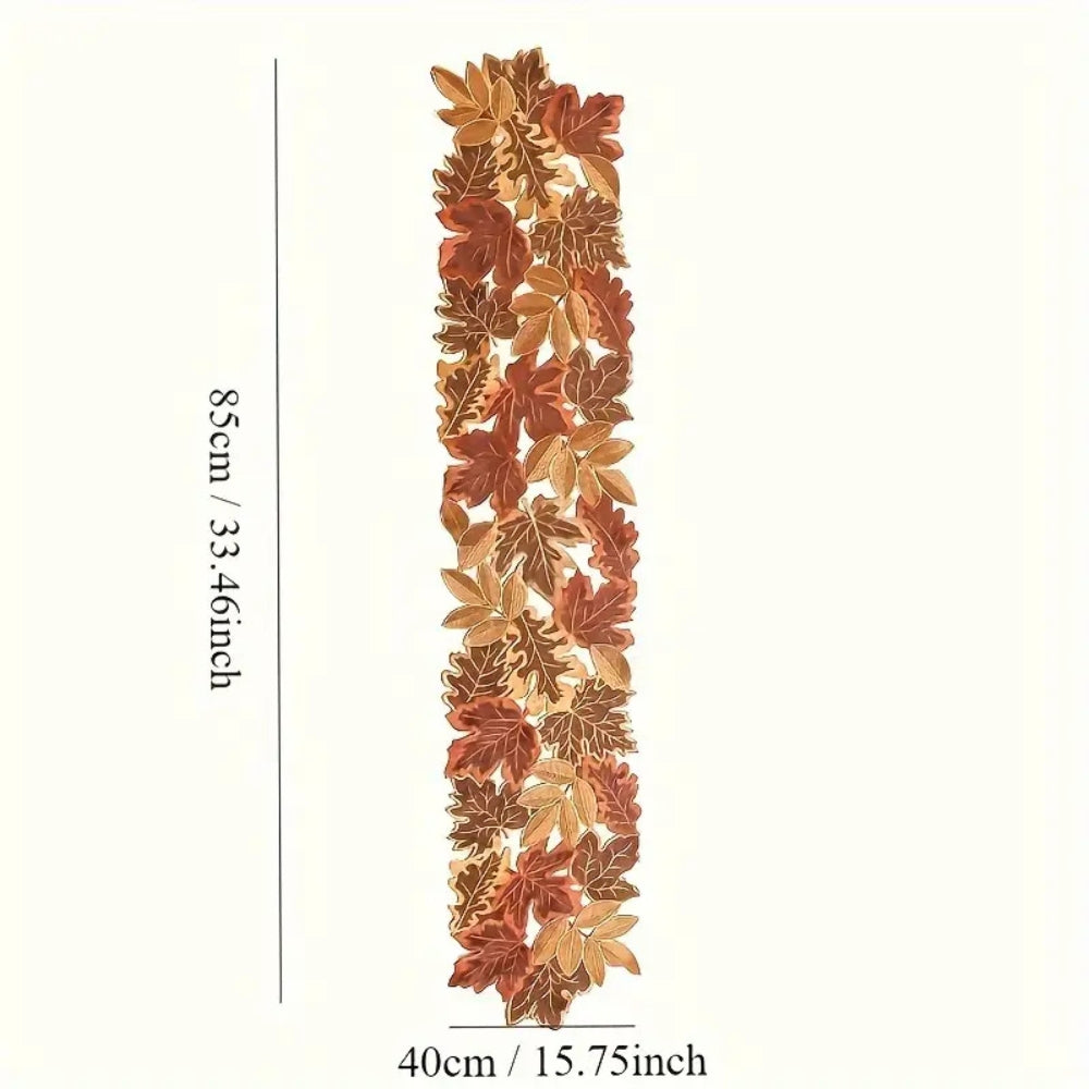 BowLift | Autumn Leaves Table Runner for Dining Decor