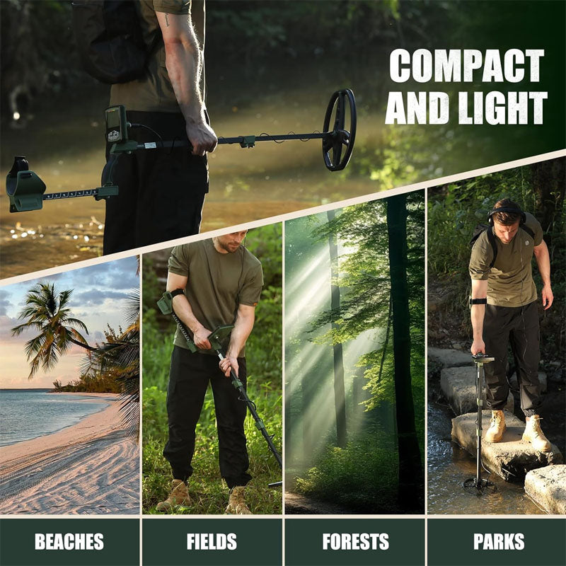 BowLift | 12" IP68 Coil Metal Detectors Pinpoint Metal Detector Waterproof Gold and Silver New Advanced DSP Chip