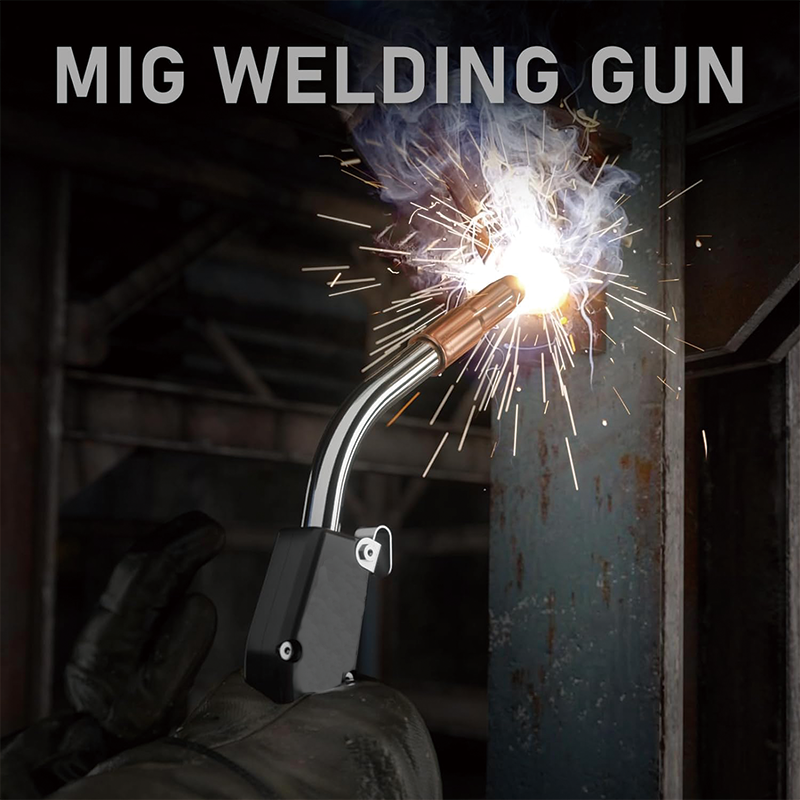 BowLift | 15Ft MIG Welding Gun, 250Amp Euro connection Replacement MIG Welding Gun, for Torch Welder Gun Miller Welding Gun