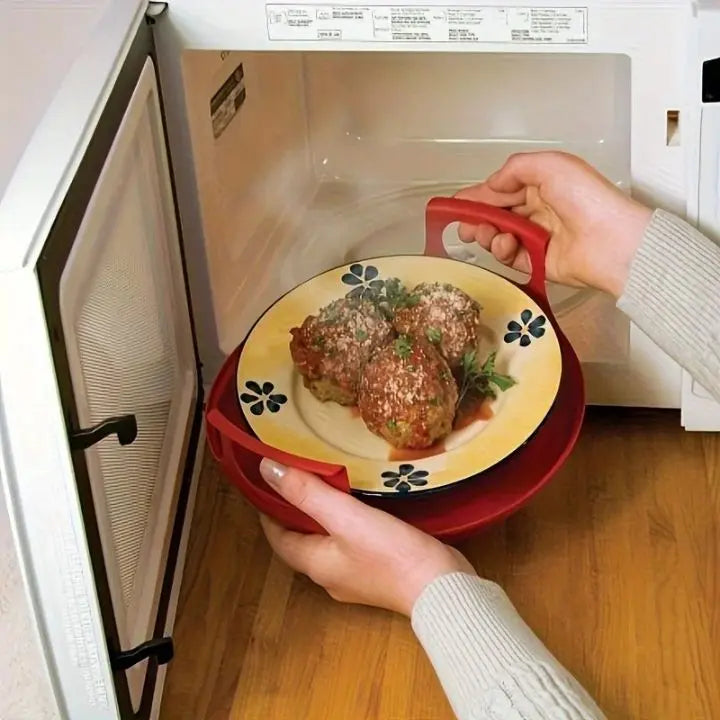 BowLift | Microwave tray with handle – heat pRedection and comfortable serving