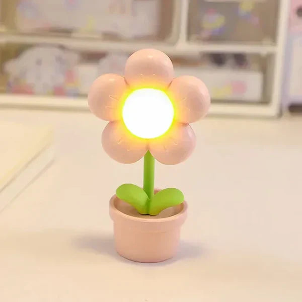 BowLift | Cute Flower Night Light for Children – LED Table Lamp in Flower Design for the Children's Room