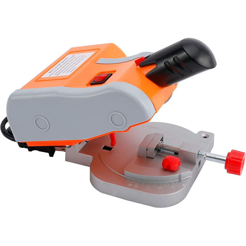 BowLift | 110V Mini Miter Saw with Miter Gauge 2 Inch Saw Blade for Metal, Wood, Plastic, Craft Cutting