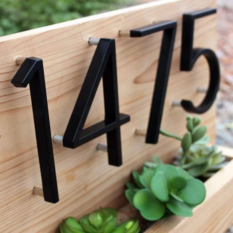 BowLift | 3D house numbers with floating look & weatherproof quality