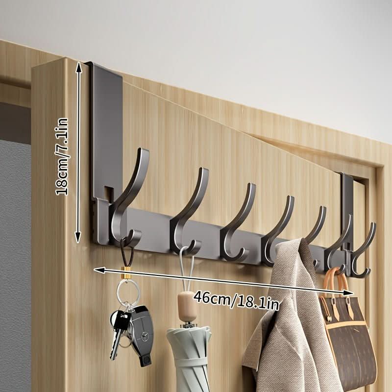 BowLift | de-Deur Haak - Modern aluminium door hooks for stylish & space-saving storage