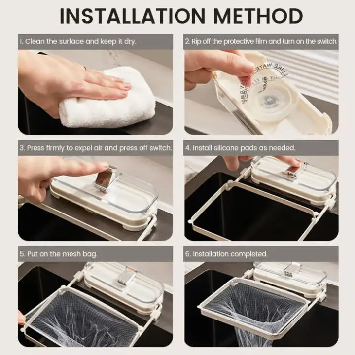 BowLift | Multifunctional sieve holder – Practical filter for the sink