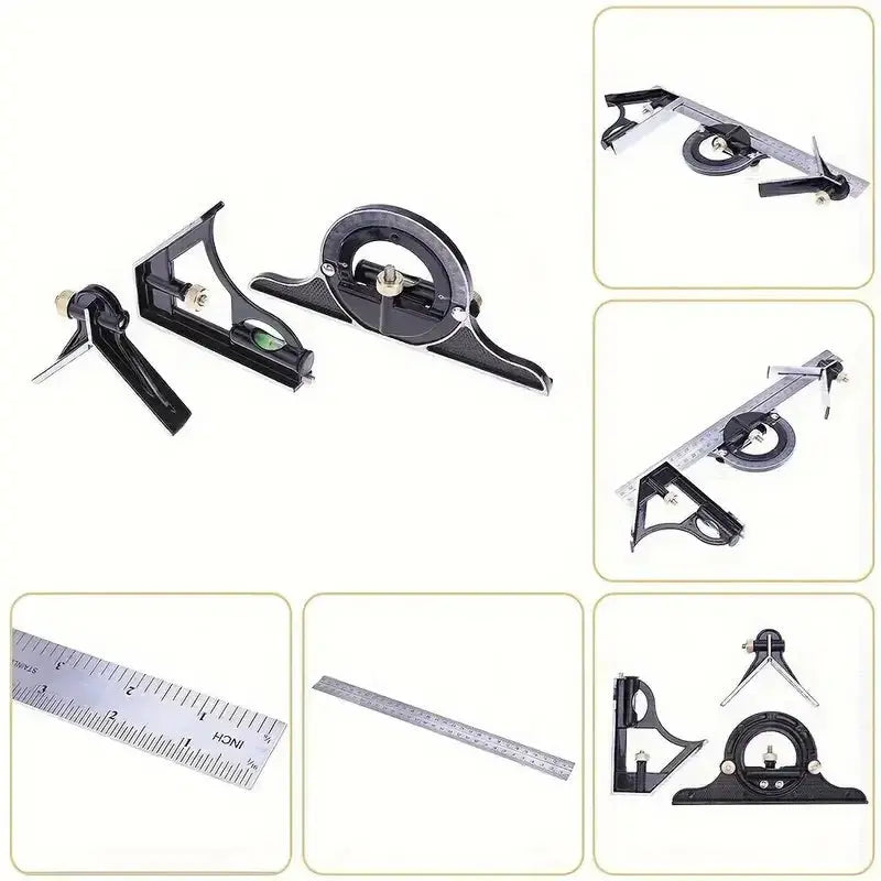 BowLift | Multifunctional Corner Measuring Set – Precision Measuring Tool for Carpentry Work