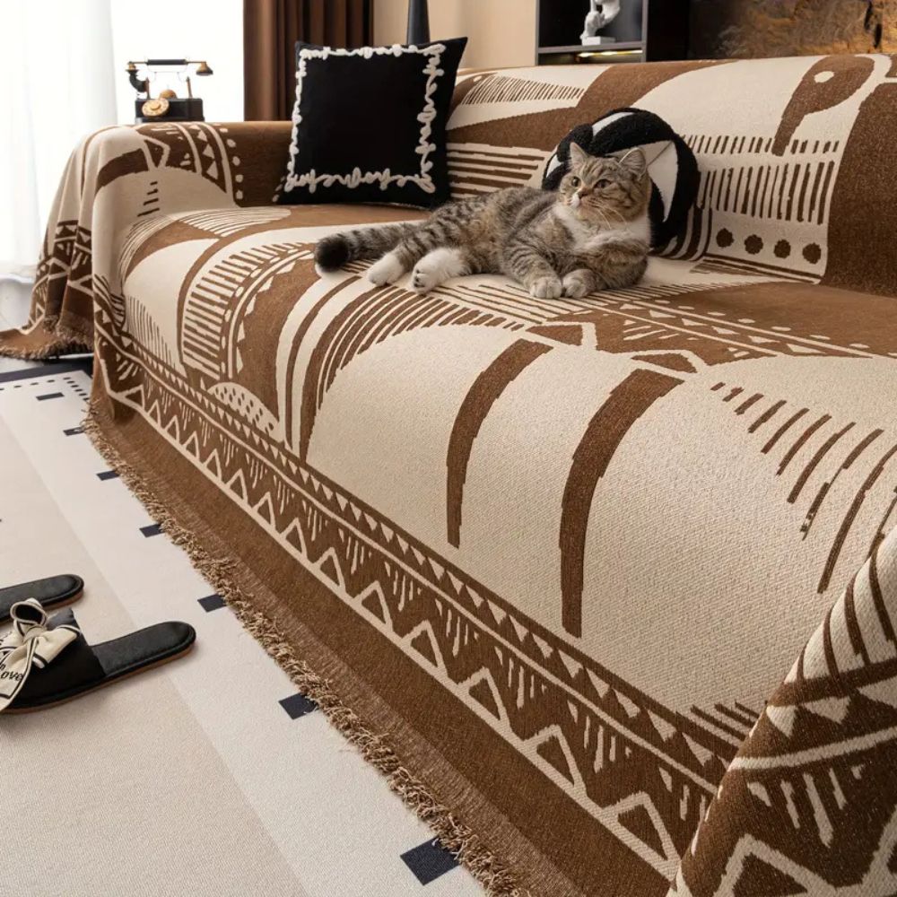BowLift | Mystic Lines Pattern Sofa Cover