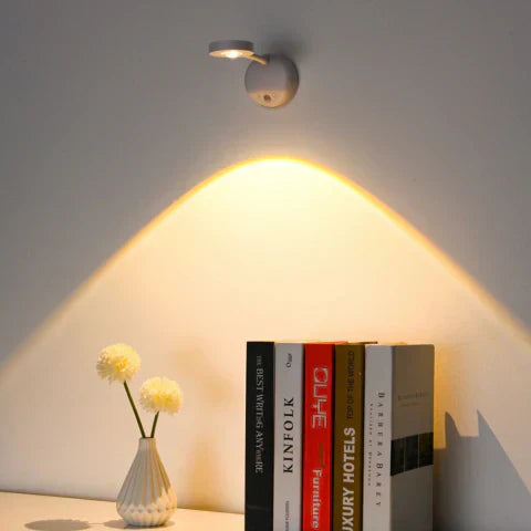 BowLift | Wall Spotlight – SmartGlow – rechargeable LED – motion sensor