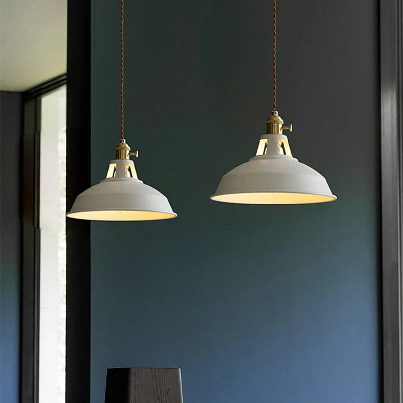 BowLift | Nordic industrial LED pendant lamp Retro