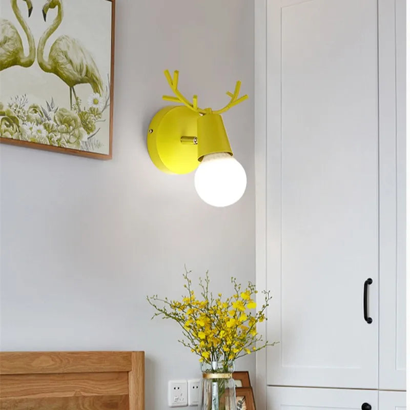 BowLift | BrightStag - Elegant Antler-Themed Wall Light