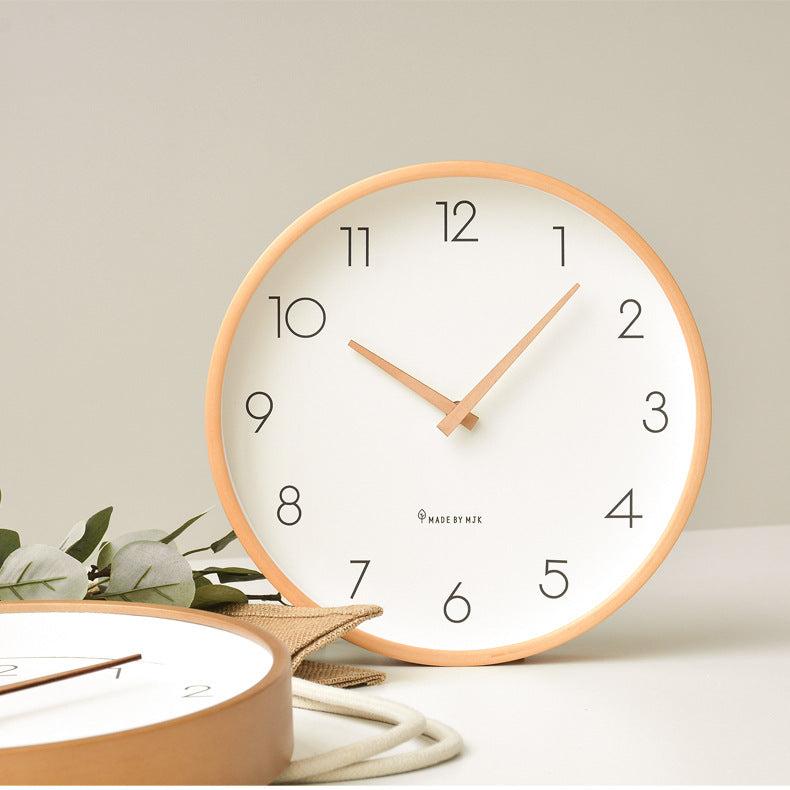 BowLift | Nordic Minimalist Wood Silent Wall Clock