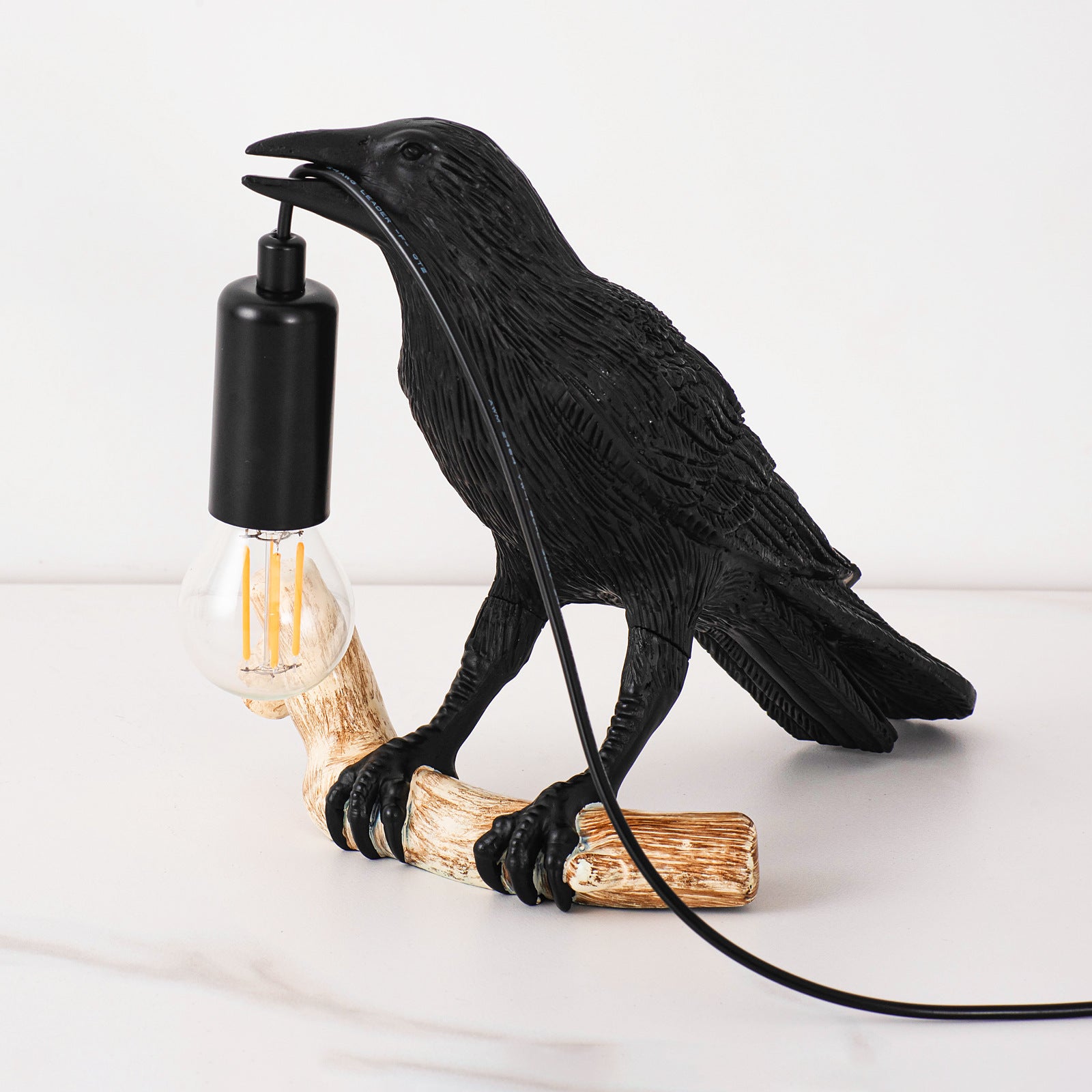 Creative Bird Table Lamp Bedside Night Light Living Room Bedroom Ambience Mini Lamp