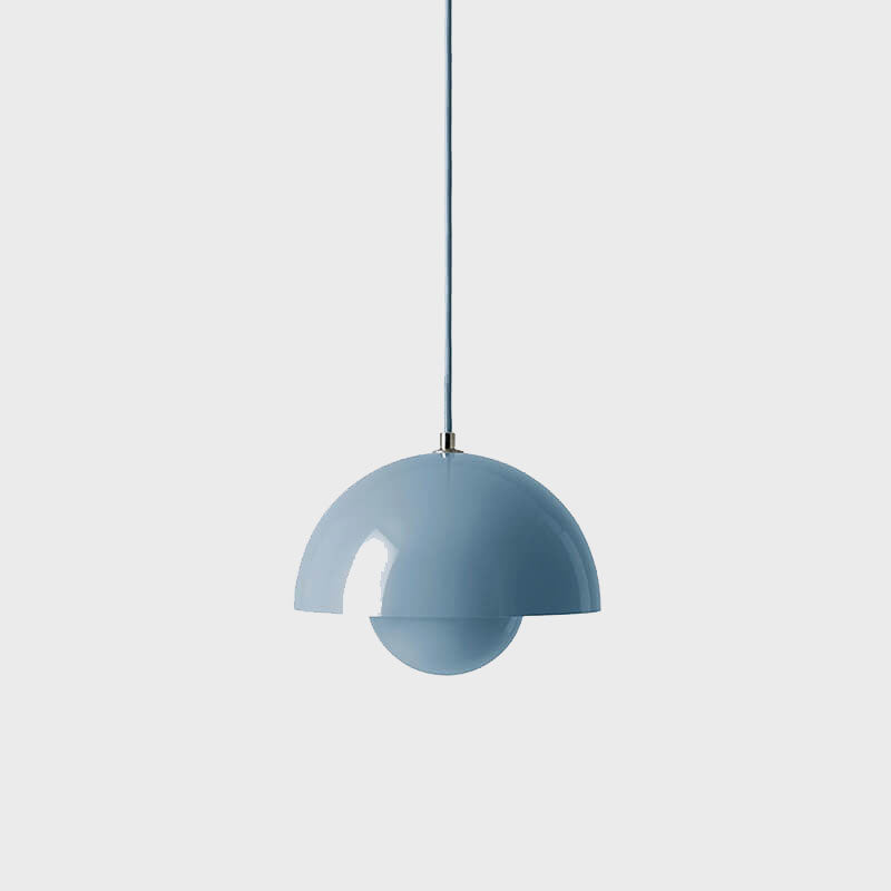 BowLift | Nordic Macaron 1-Light Half-Circle Dome Pendant Light