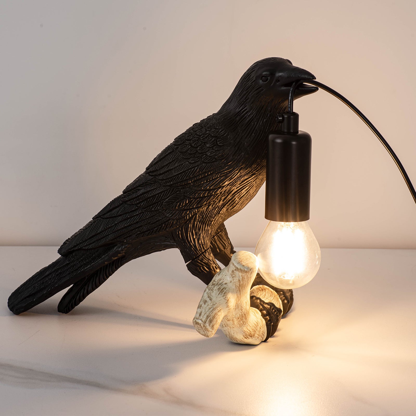 Creative Bird Table Lamp Bedside Night Light Living Room Bedroom Ambience Mini Lamp