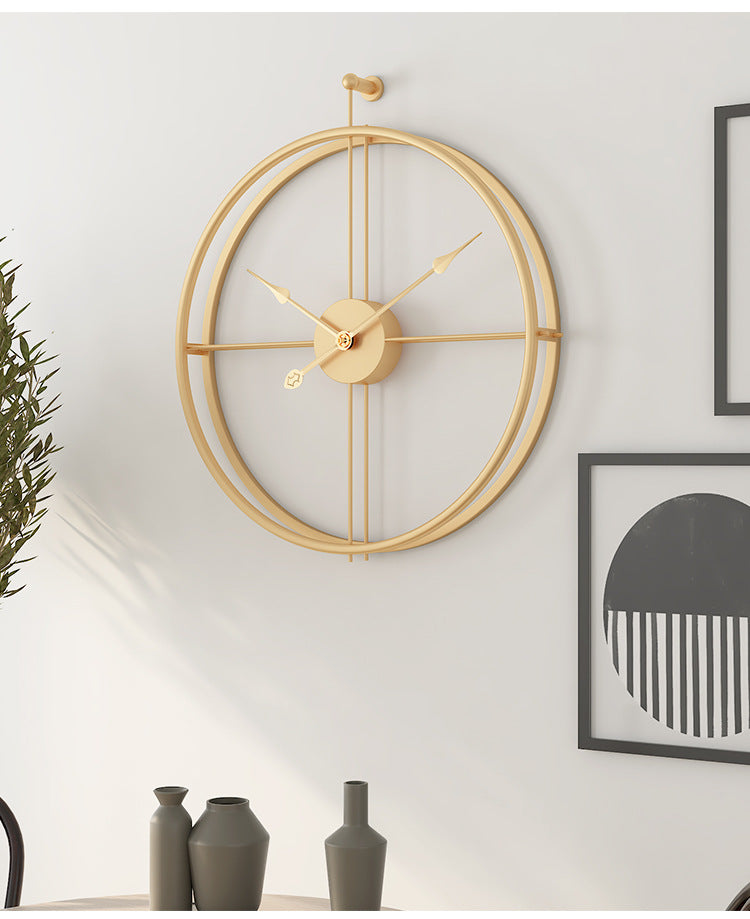 BowLift | Nordic Minimalist Large Silent Wall Clock 20 Inch