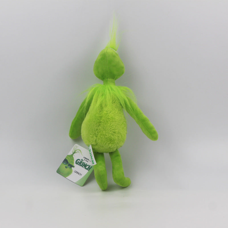 Green Plush Grinch Christmas Doll