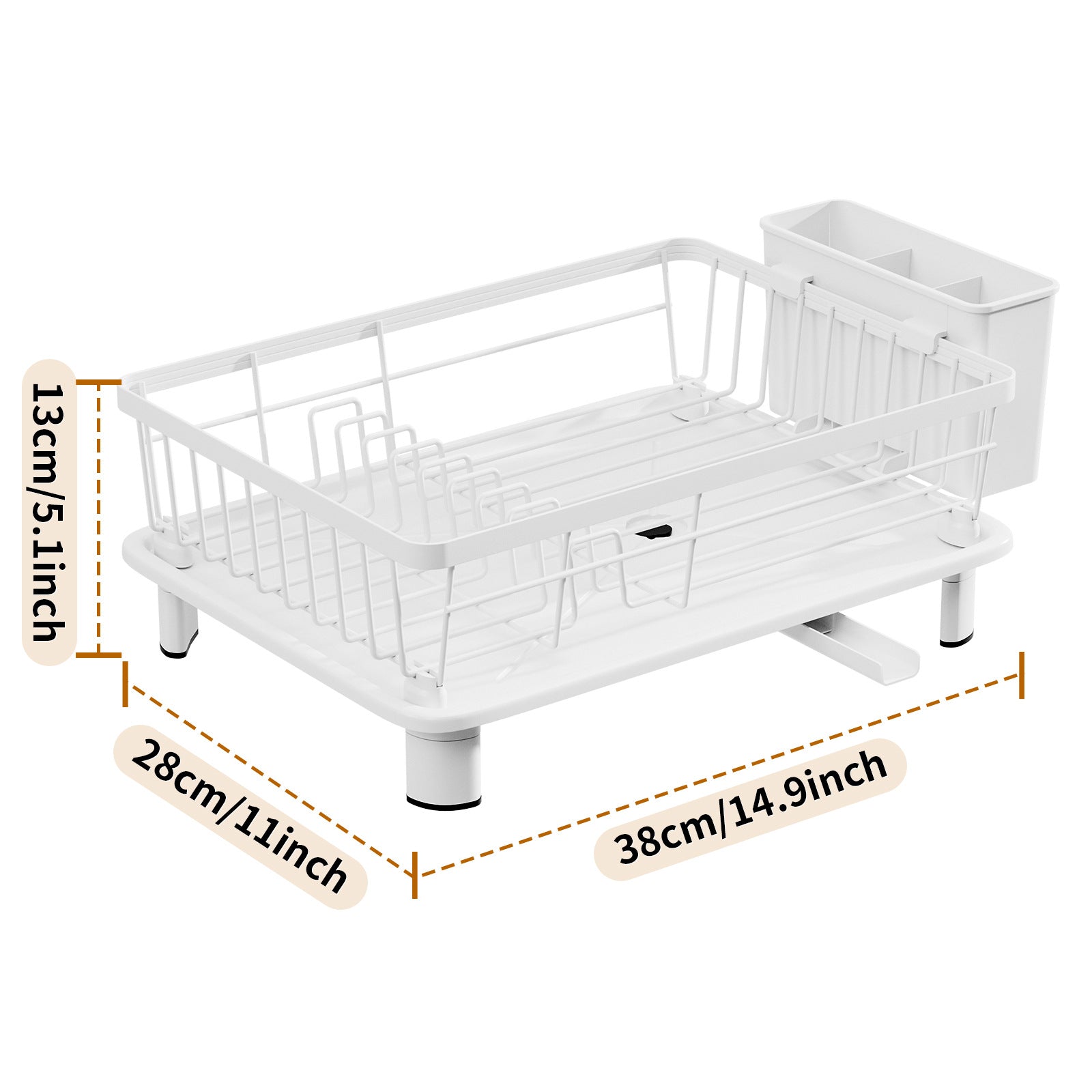 BowLift | Practical Dish Dryer with Water Drain