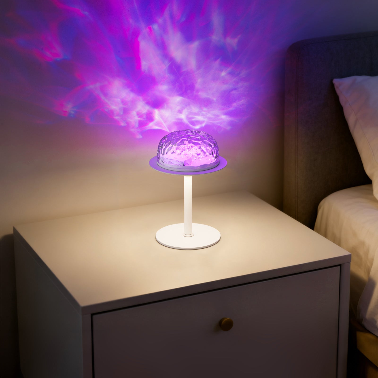 Viral Creative Decorative Bedside Table Lamp, LED Remote Atmosphere Night Light