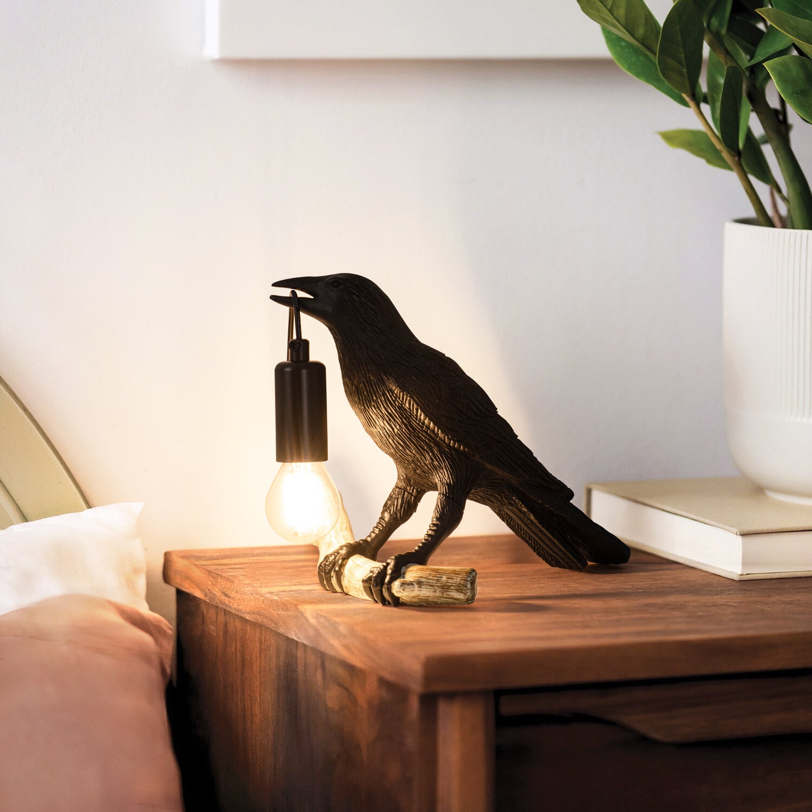 Creative Bird Table Lamp Bedside Night Light Living Room Bedroom Ambience Mini Lamp