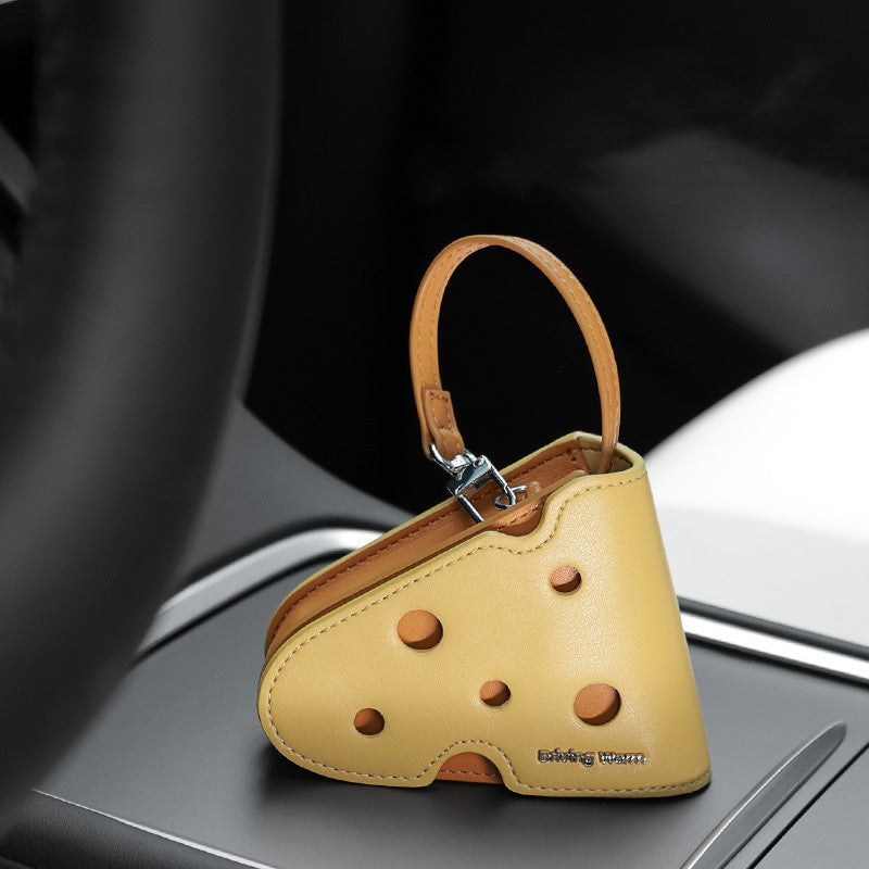 BowLift | Cute Cheese Keychain Pouch