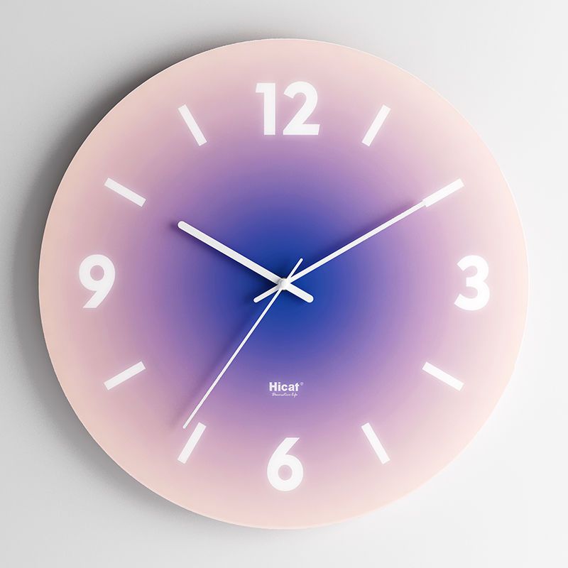 BowLift | EliteGlass - Elegant Glass Wall Clock