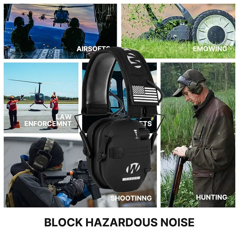 BowLift | Protective Shooting Headphones | Active Noise Reduction, Lightweight & Comfortable for Shooting Activities