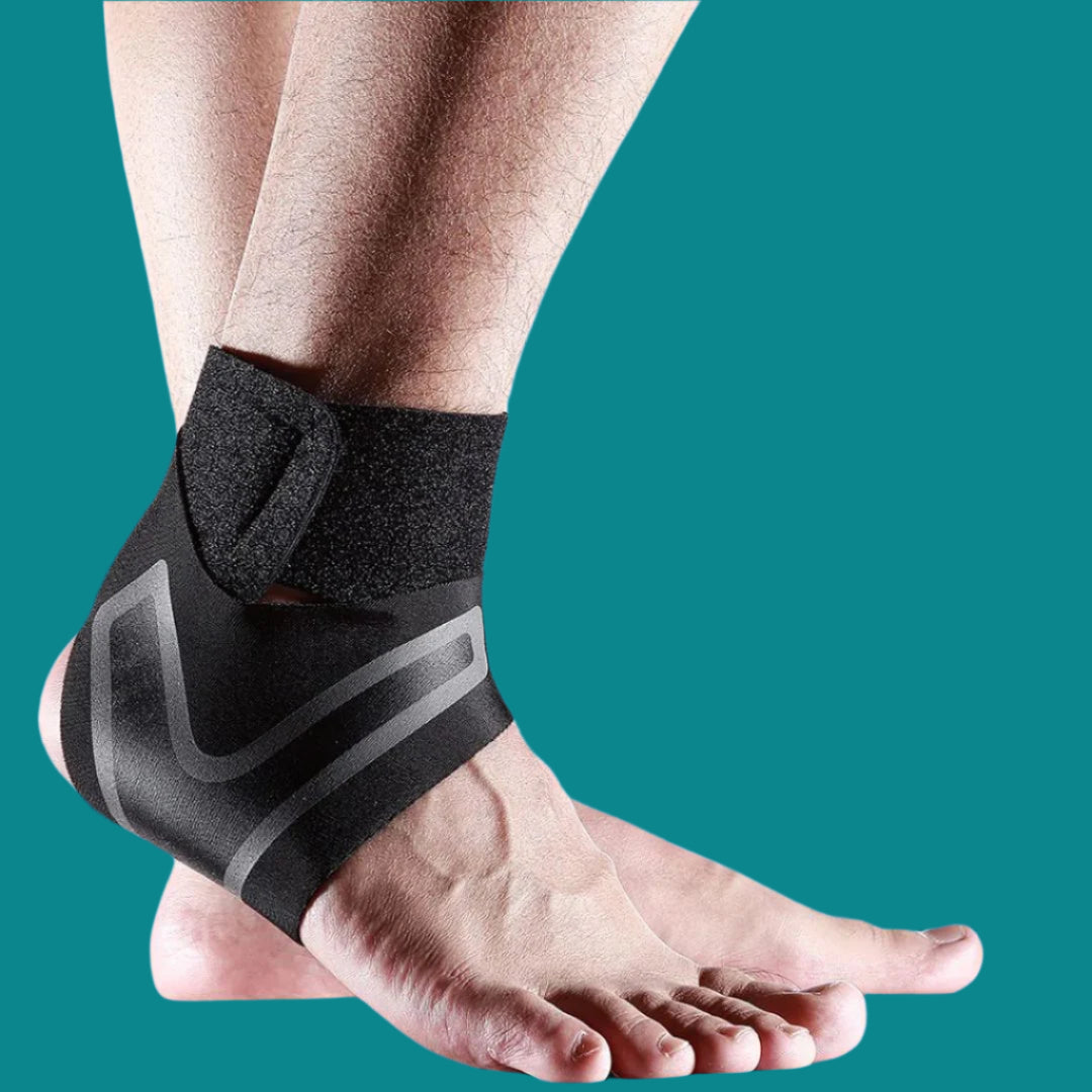 BowLift | Adjustable Elastic Ankle Brace for Injury Recovery & Daily Support - Comfortable Ankle Stabilizer for Sports & Active Lifestyle