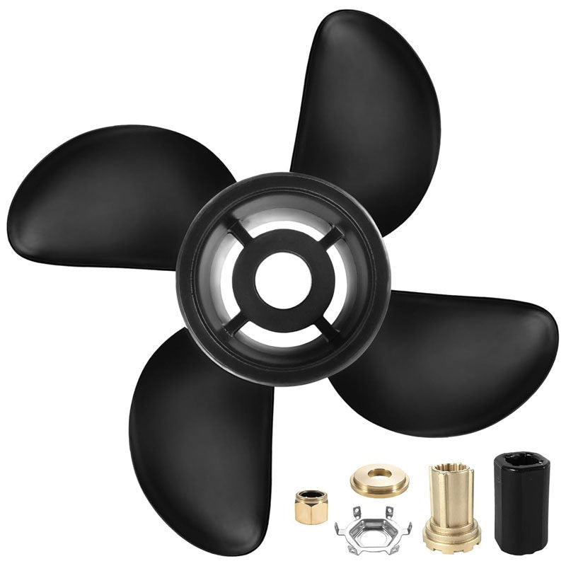 BowLift | 14x19 Pitch Upgrade OEM Marine Propeller For Mercruiser Alpha One And Mercury Outboard Motors 135-300 Hp, 48-8M0084495, 4 Blades
