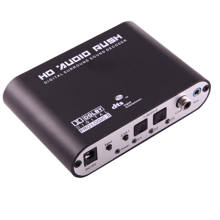 BowLift | NEWKENG 51R DTS / AC3 to Analog 5.1 Audio / Stereo Audio Digital Audio Converter Decoder