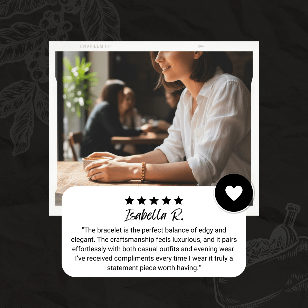 BowLift | Armored Chain Bracelet with Punk-Inspired Design