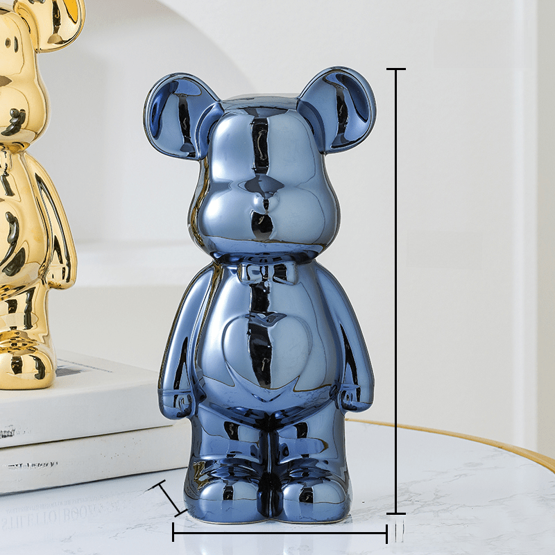 BowLift | Elegant Teddy Bear Figure for Modern Decoration