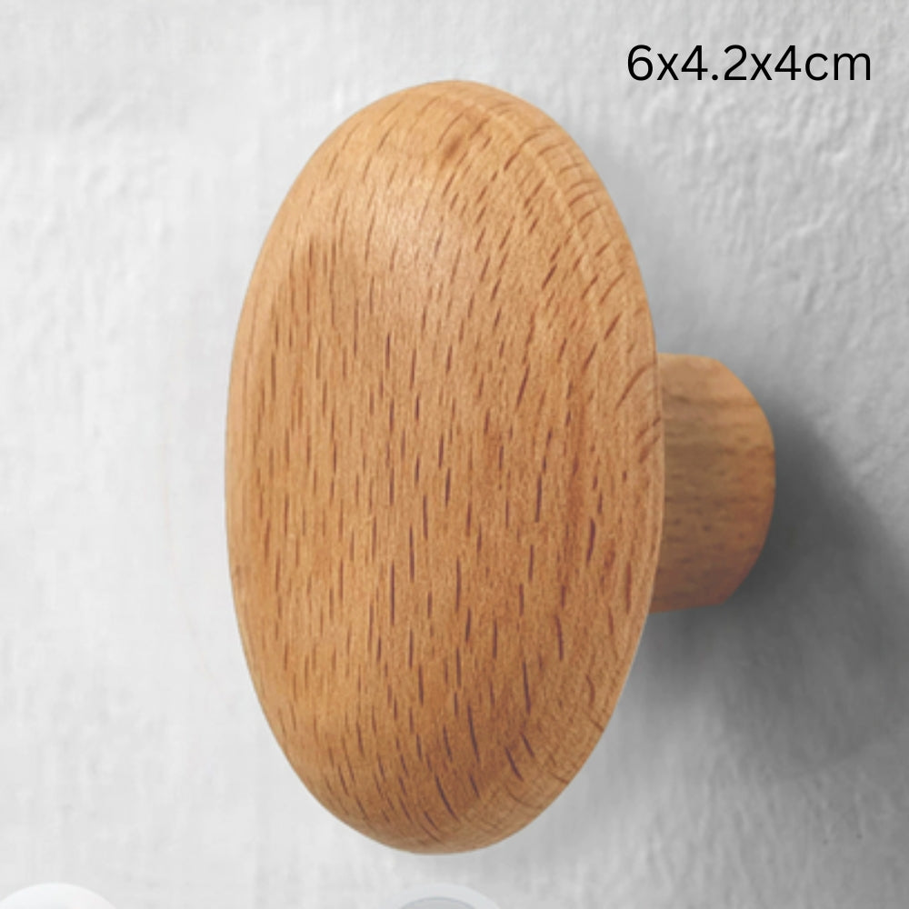 BowLift | Pebble Shape Wood Clothes Hook
