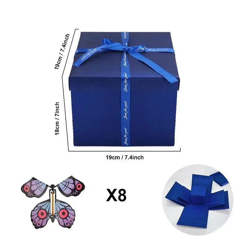 BowLift | Personalized Explosion Box (+ 8 Free Butterflies) – A Treasure Full of Memories