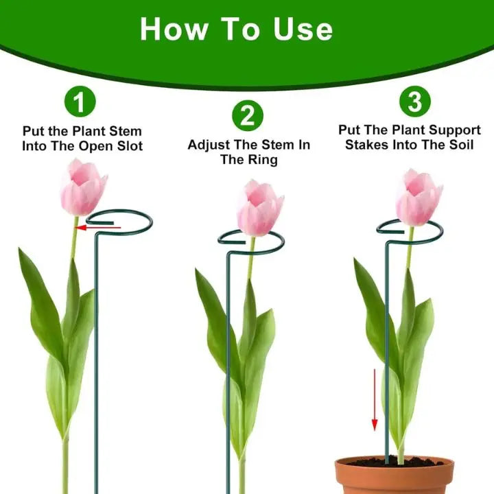 BowLift | Plant support – Stable climbing aid for flowers & vegetables (20 pieces)