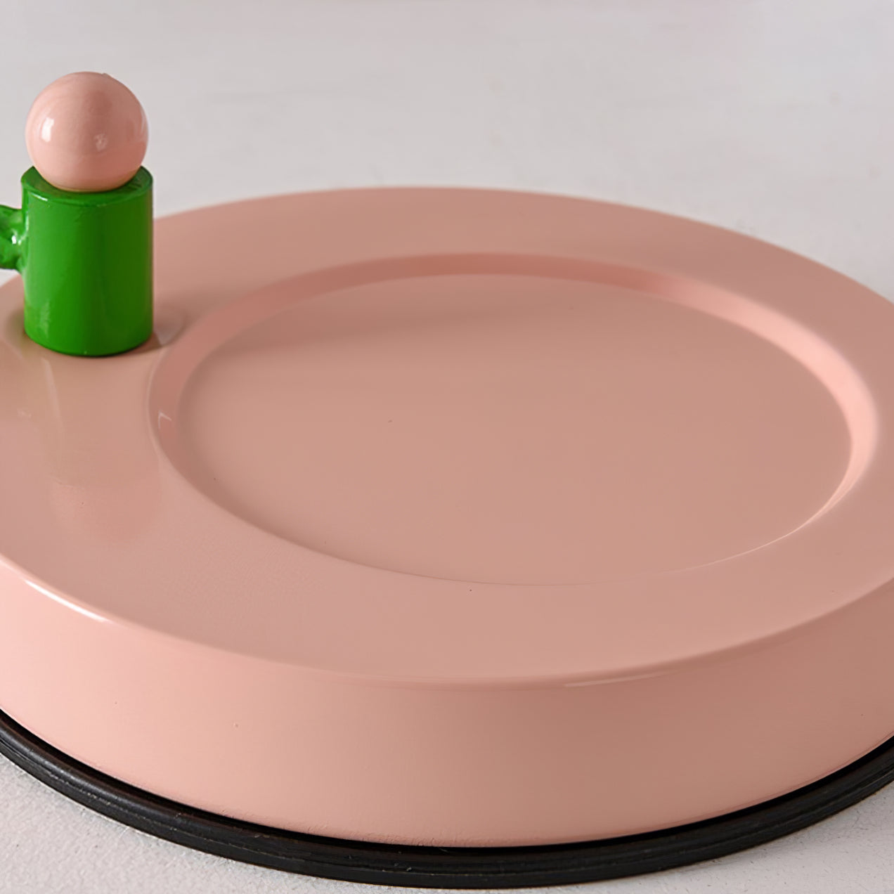 BowLift | BloomAura – Charming Pink Glass Table Lamp