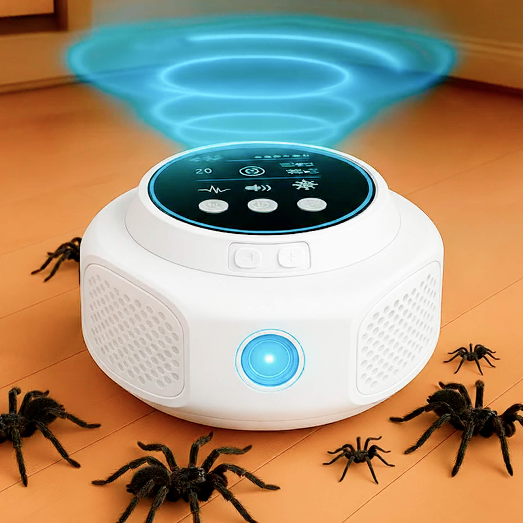 BowLift | Plug-In Ultrasonic Spider Repeller | Chemical-Free. Safe & Silent for Home Coverage