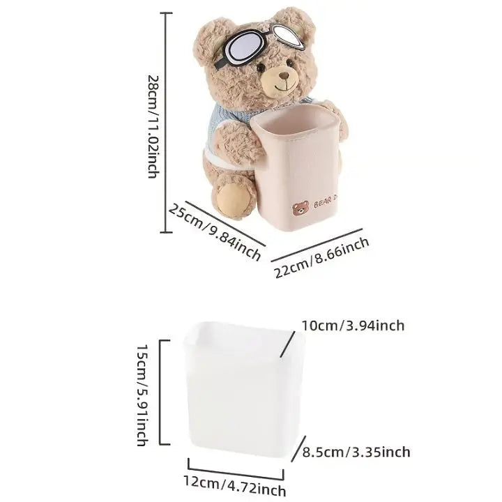 BowLift | Plush Handkerchief Dispenser for Car – Soft Car Organizer