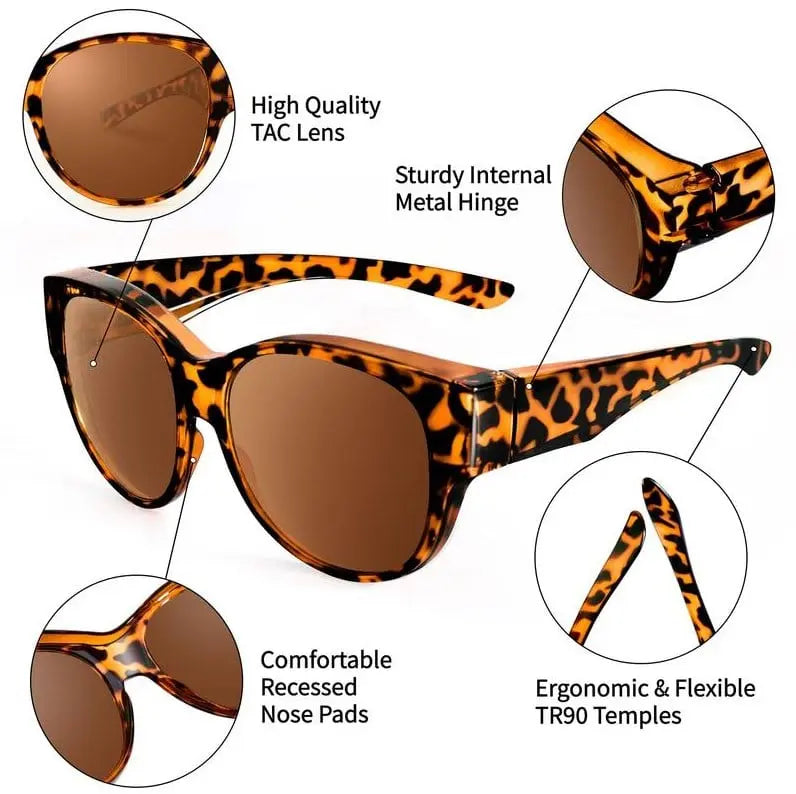 BowLift | Polarized sunglasses for glasses wearers – Safe driving & stylish sun pRedection